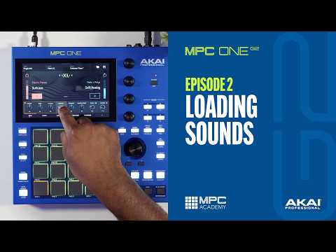 Getting Started on MPC One G2 | Loading Sounds