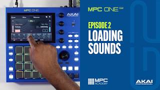 Getting Started on MPC One G2 | Loading Sounds