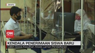 Penerimaan Peserta Didik Baru Terkendala Gangguan Server
