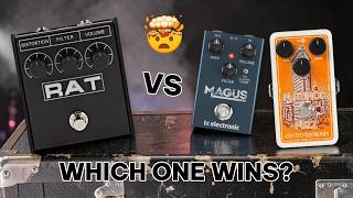 RAT vs Clones: Is the Original Still King? RAT vs EHX Flat Iron Fuzz vs TC Electronic Magus