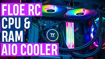 A WORLD FIRST | Thermaltake Floe RC CPU and RAM All In One LIQUID Cooler First Look