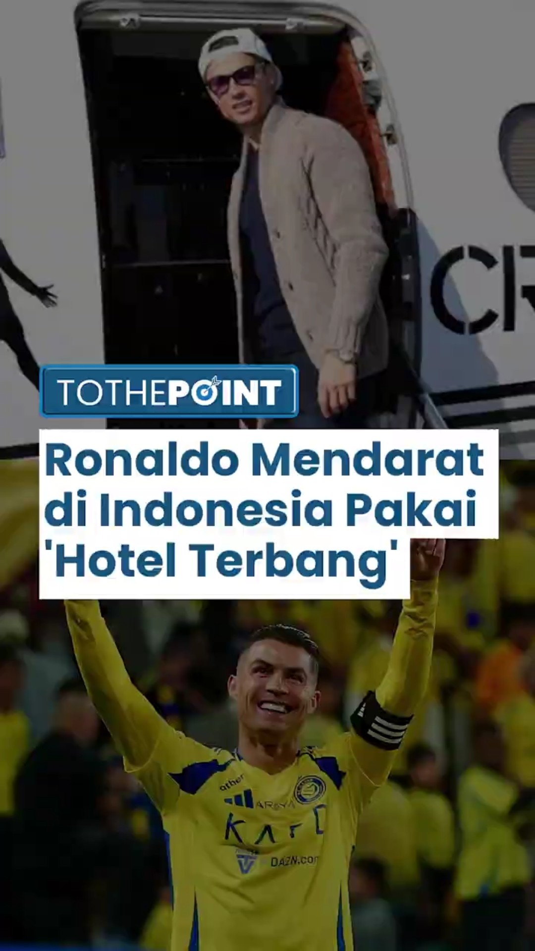 Ronaldo Mendarat di Indonesia Bak Pakai Hotel Terbang Ini Fasilitas Jet Pribadinya Seharga Rp 1,3 T