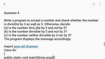 java program for divisibility by 3 and 5