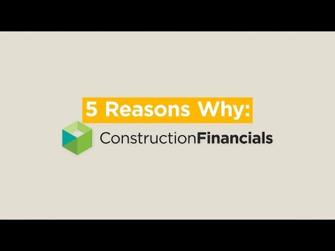 5 Reasons Why: Construction Financials with Procore
