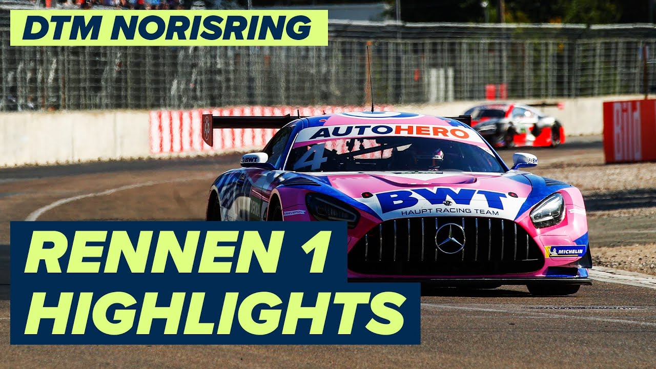 Heimsieg in Nürnberg! Norisring DTM Rennen 1 Highlights YouTube