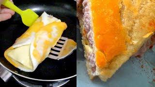 Taro Pancake 🍳So delicious that I have to repeat it 🤩 Egg Recipes, EASY &amp; HEALTHY RECIPE