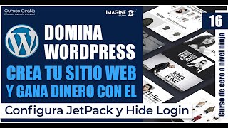 Curso WordPress de Cero a experto【Configurar JetPack y WPS Hide Login 】✅ 16