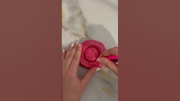 Squid Game Circle ⭕️ Cloud Dough Dalgona Cookie #shorts #squidgame  #diy