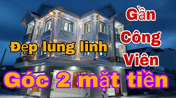 Bán biệt thự hóc 2 mặt tiền đẹp lung linh, gần công viên giáp hóc môn#bannhahocmon #bds