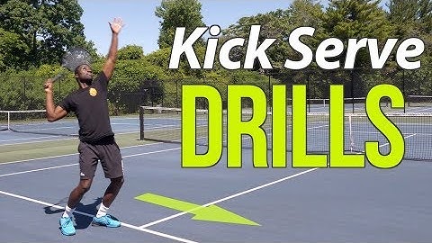Kick Serve Drills For HUGE Spin! - Tennis Serve Lesson