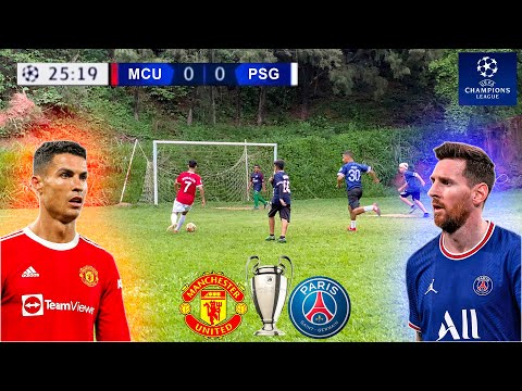 MANCHESTER UNITED x PSG FINAL UEFA CHAMPIONS LEAGUE JOGO 5 x 5 PARTE 2 ‹ Rikinho ›