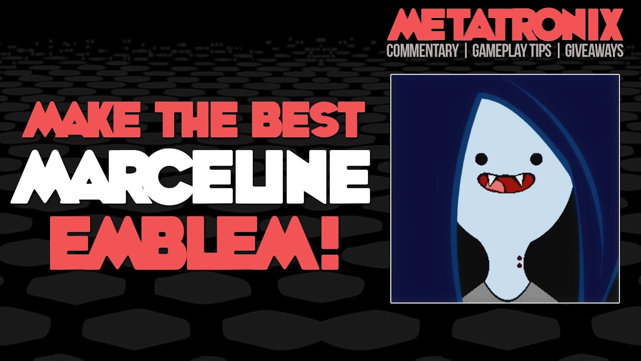 Marceline Tutorial Codm EMBLEM HOW TO: MARCELINE of Adventure Time! (Black Ops 2 Emblem Editor ...