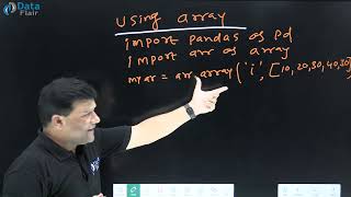 How to Create Series Object using Array in Pandas [Hindi]