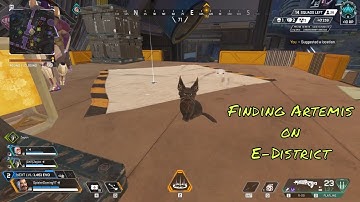 Finding Artemis on E- District#apexlegends #apexseason25 #apexartemis #apexclips #zbearlyawake