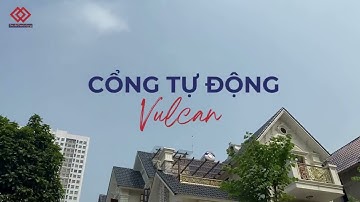 Cổng nhôm đúc 2 cánh mở tự động: thẩm mỹ - chất lượng - bền bỉ || Motor Âm sàn Vulcan 24V Italia