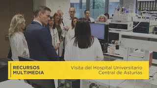 Visita al Hospital Universitario Central de Asturias | Recursos multimedia