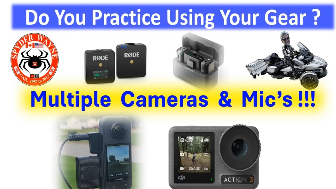 Do You Practice Using Your Different Cameras and Audio Gear?