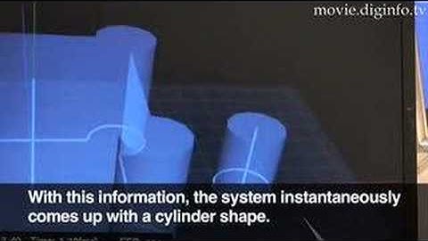 3D Hand-input Modeling System : DigInfo