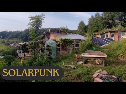 Living the SolarPunk Dream How I Built a Self Sufficient Farm S01E02