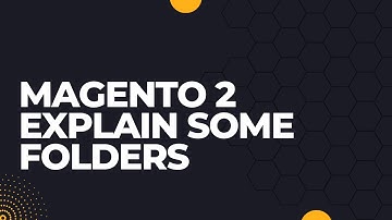 Magento 2 Root dir. some folders explanation