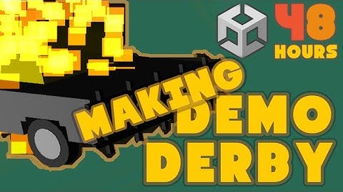 Couch DEMO DERBY in UNITY in just 48 HOURS!