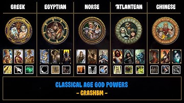Classical Age God Powers | Age Of Mythology