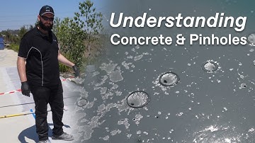 Concrete Preparation: What Are Pinholes?