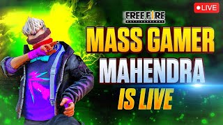 Free Fire Live Streaming In Telugu | Mass Gameplay Live Streaming | By Mass Gamer Mahendra