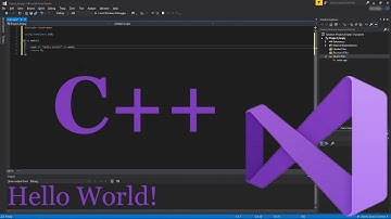 C++ Tutorial 1 - Hello World! First step