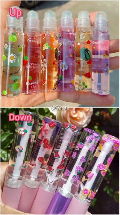 choose lip gloss || up or down challenge 😉💝 #shorts #upordown #lips