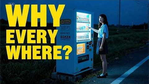 Japan: Why Vending Machines Are Everywhere