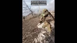 Military Clash: Ukrainian Forces Storm Russian Positions #army #military #tank #ukraine #ukrainewar
