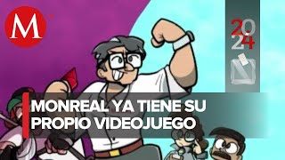 De la política a héroe de video juego; Ricardo Monreal presenta \\