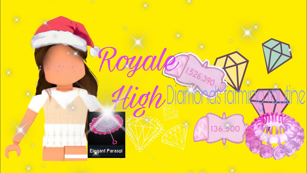 Diamond farming routine in Royale high!!! YouTube