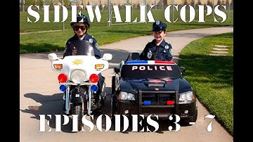 Sidewalk Cops Compilation Video - Episodes 3 - 7 (The Litterer - Superman Texting)