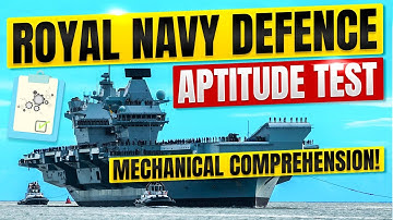 ROYAL NAVY DEFENCE APTITUDE ASSESSMENT (DAA) MECHANICAL COMPREHENSION TEST QUESTIONS AND ANSWERS!