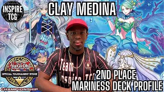 YUGIOH! 2ND PLACE MARINESS DECK PROFILE- [CLAY MEDINA]