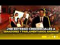 ASÍ FUE LA ENTREGA DE CREDENCIALES A SENADORES Y PARLAMENTARIOS ANDINOS #ROTATIVARPP