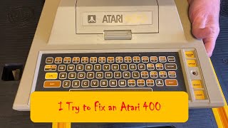 I Try to Fix an Atari 400...Part Time Reselling in the Pittsburgh Area
