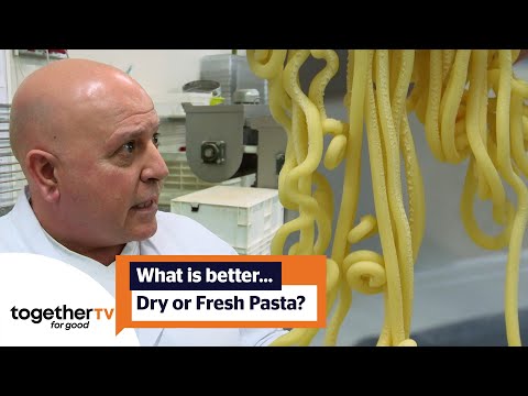 Video: Lav temperatur tørret pasta: hvorfor er det bedre?