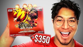 Em busca do raro Luffy Gigante de Goma de Mascar Caixa de 350 dolares duas unida