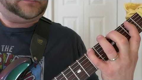 How to play the Mixolydian mode 3 notes per string for guitar