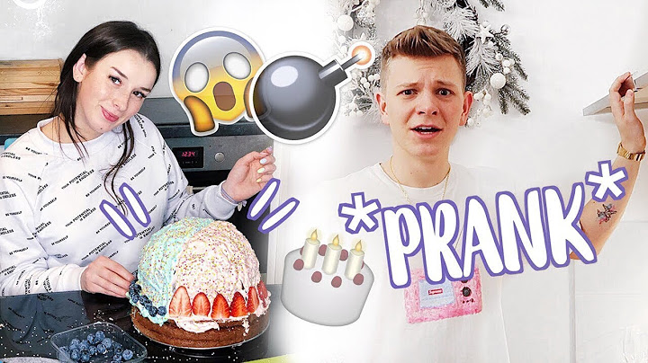 WYBUCHAJĄCY TORT *PRANK* - fail | Sylwia Lipka & Dominik Rupiński