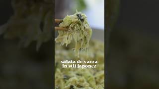 Salata de varza in stil japonez