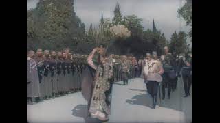 Николай Ii В Ливадийском Дворце. 1912 Г. Кинохроника В Цвете