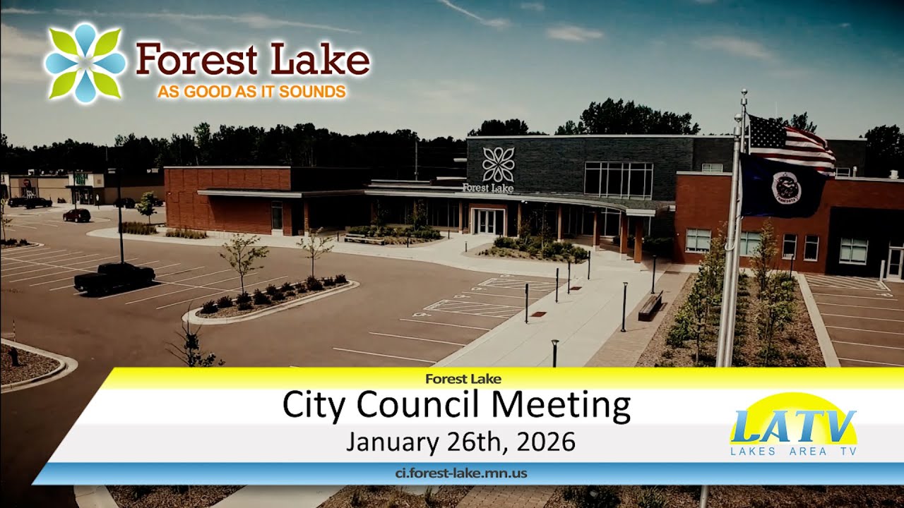 Forest Lake City Council  January 26th, 2026