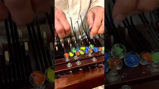 I did NOT lose my marbles! I put them on the Array Mbira #whimsical #asmrsounds #arraymbira