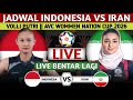 RESMI BERUBAH ❗ LIVE SOREH HARI, JADWAL TERBARU TIMNAS VOLLI PUTRI INDONESIA VS IRAN AVC WOMMEN 2026