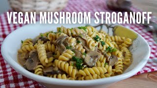 Vegan Mushroom Stroganoff | Ready in 30 minutes or less! by YdaJun's Plant-based Kitchen 1,682 views 3 years ago 2 minutes, 34 seconds