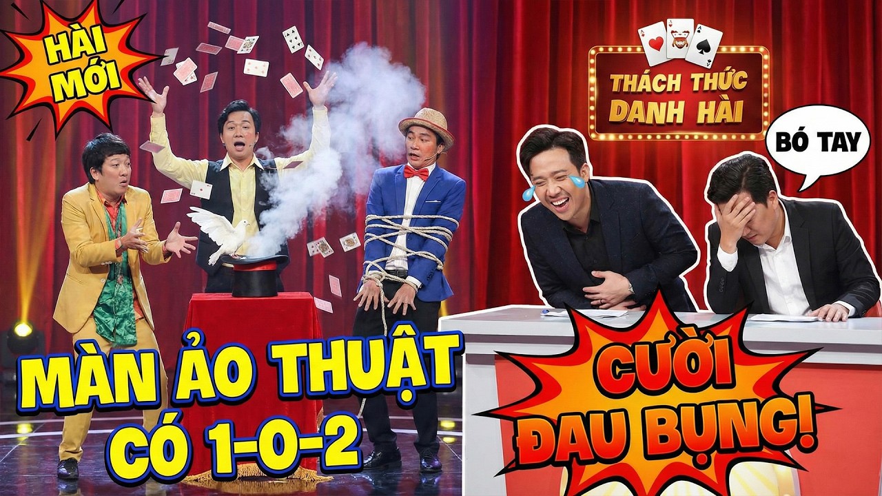 Cười Xỉu Ngang! 3 Huynh Đệ Diễn Ảo Thuật Khiến Giám Khảo BÓ TAY Toàn Tập | Hài Mới Nhất 2026